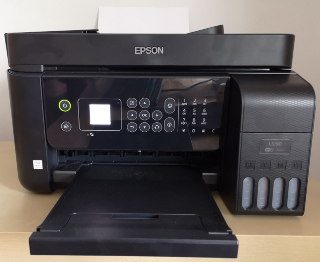 Reviewing the Epson EcoTank L5190 all-in-one ink tank printer with ADF