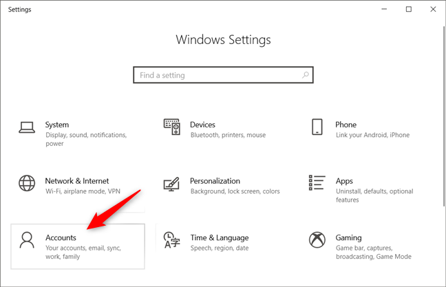 How to add a child account to your Windows 10 PC