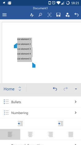 How To Create Lists In Microsoft Word For Android