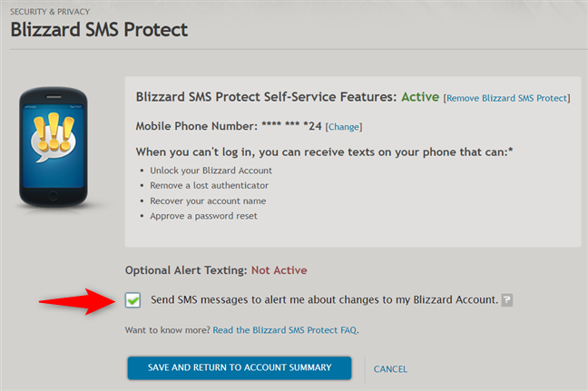 Enable and use two-factor authentication (2FA) for your Blizzard account