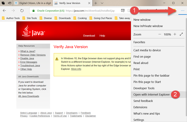 How to enable Java in all the major web browsers