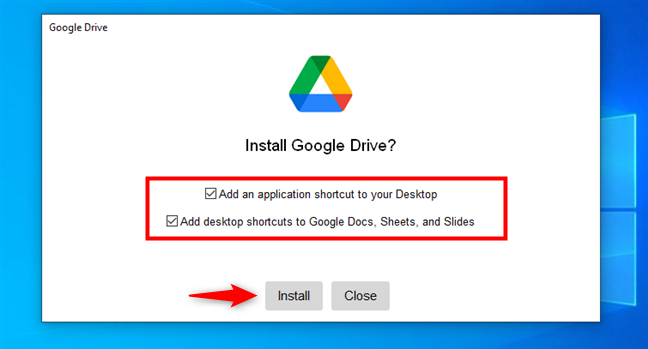 How to add Google Drive to File Explorer