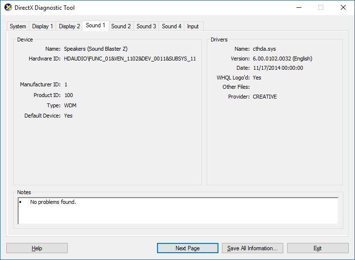 How to troubleshoot problems with the DirectX Diagnostic Tool