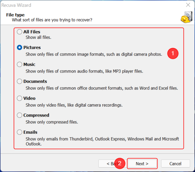 How to recover deleted files with Recuva (from SSD, HDD, USB stick, etc.)