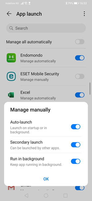 Stop your Huawei smartphone from killing background apps