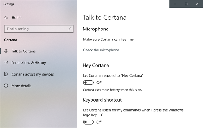 The complete guide to configuring Cortana in Windows 10