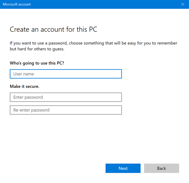 6 ways to add a local (non-Microsoft) user to Windows 10