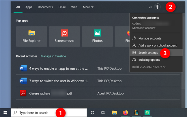 5 ways to configure how the Windows 10 Search works