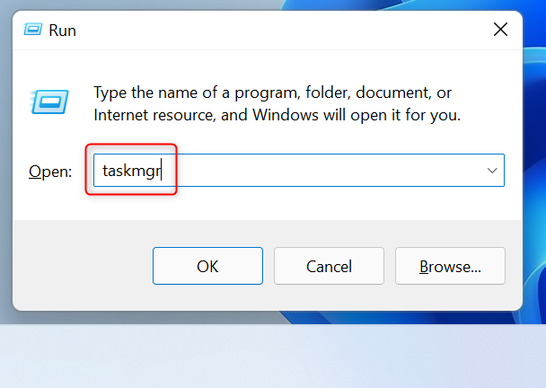 How to open the Task Manager in Windows 11 and Windows 10