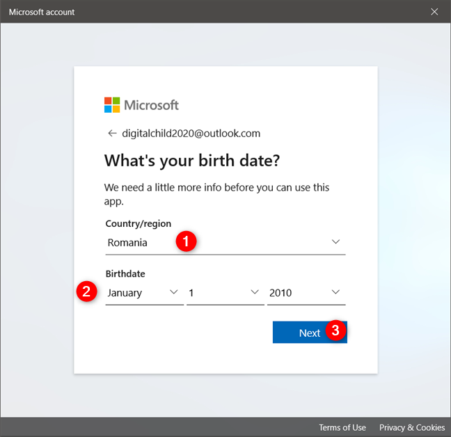 How to add a child account to your Windows 10 PC