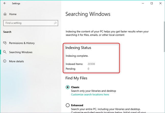 5 ways to configure how the Windows 10 Search works