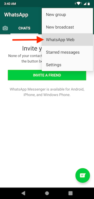 How to use WhatsApp on PC and connect it to your Android smartphone