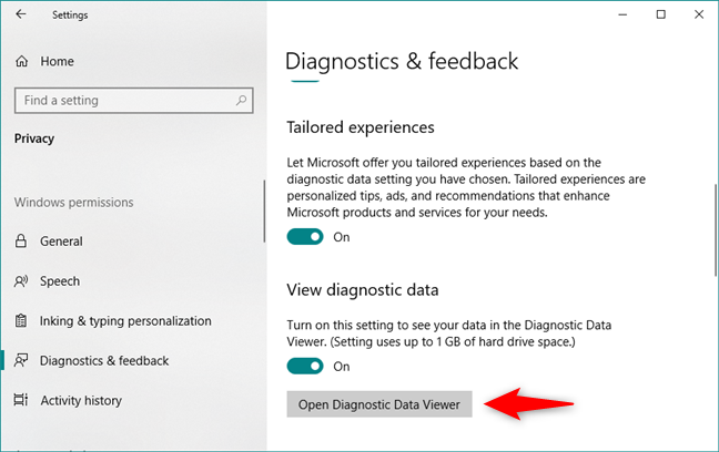 How to use Diagnostic Data Viewer and see what data Windows 10 sends to Microsoft