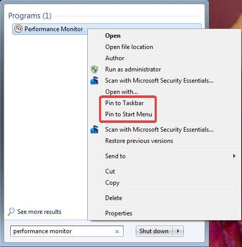 11 ways to start Performance Monitor in Windows (all versions)