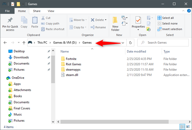 How to export the directory tree of a folder in Windows