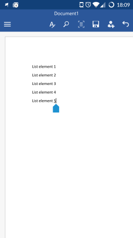 How To Create Lists In Microsoft Word For Android
