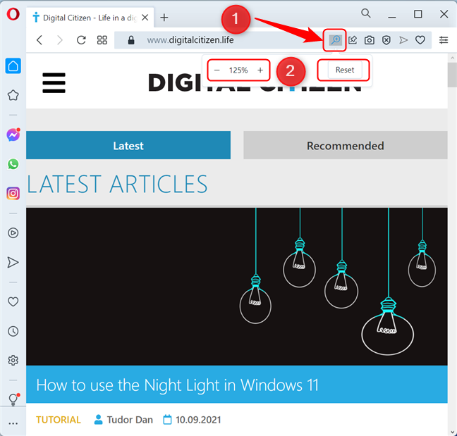 How to zoom in and zoom out in your web browser