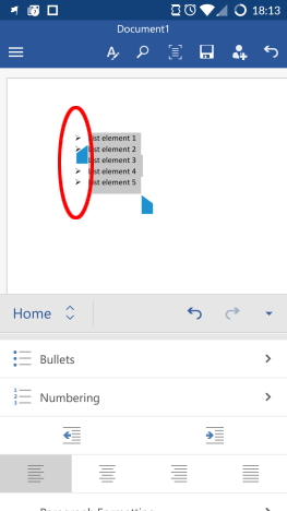 How To Create Lists In Microsoft Word For Android