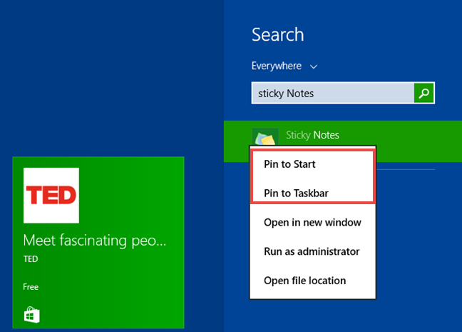 10 ways to start Sticky Notes in Windows (all versions)