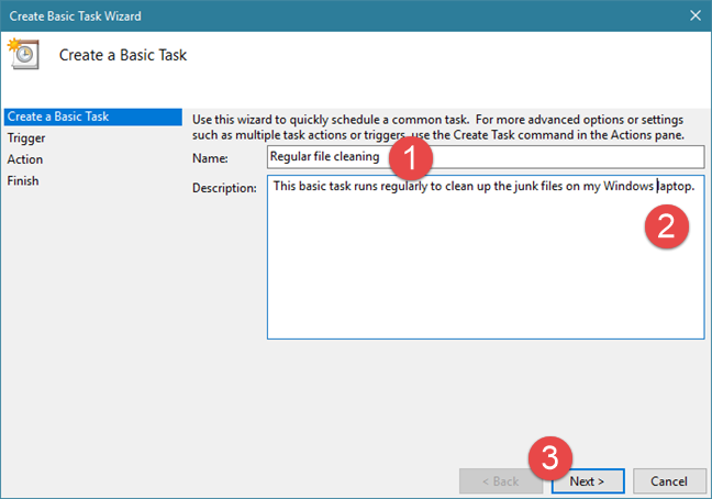 How to create basic tasks with Task Scheduler, in 5 steps