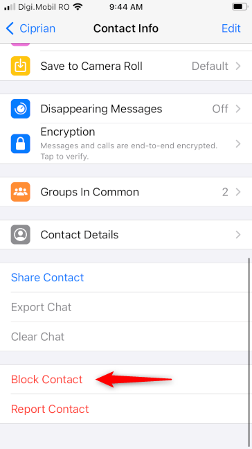 How to block or unblock someone on WhatsApp