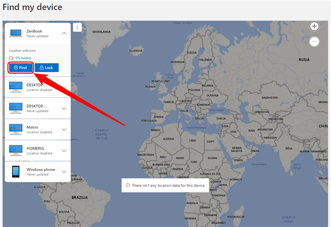 How to find and lock your lost or stolen Windows device