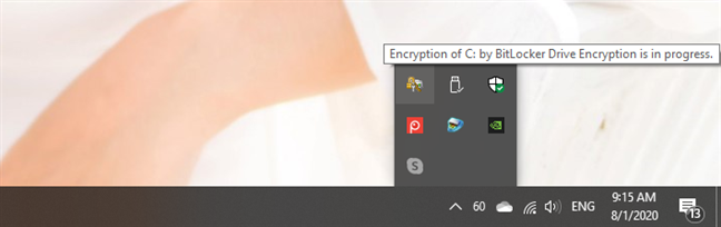 How to encrypt a system partition with BitLocker in Windows 10