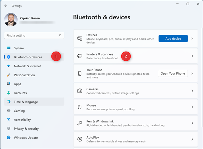 5 ways to set the default printer in Windows (all versions)