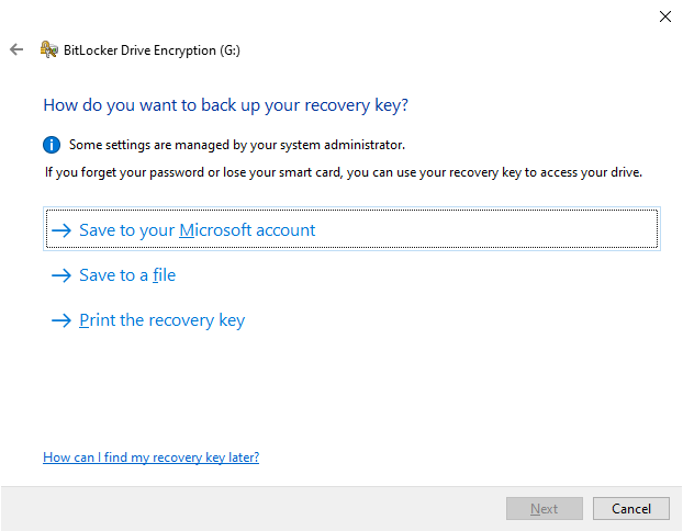 How to remove BitLocker To Go from a USB drive