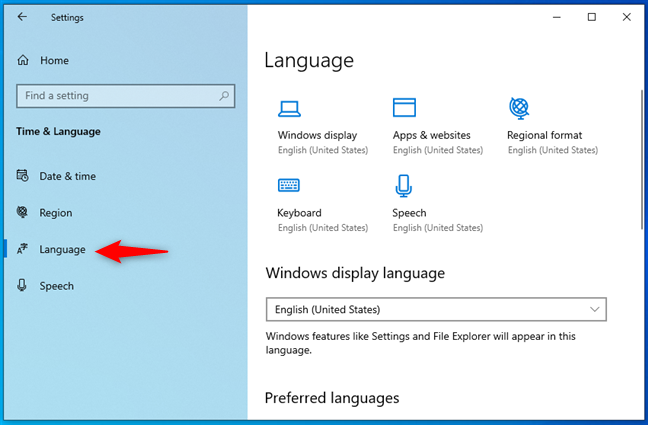 How to remove Windows display languages