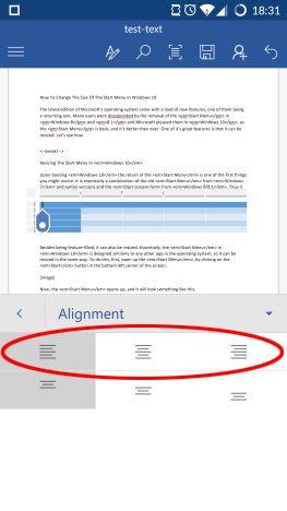 How to insert and edit tables in Microsoft Word for Android