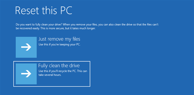 How to factory reset Windows 10 and wipe all data