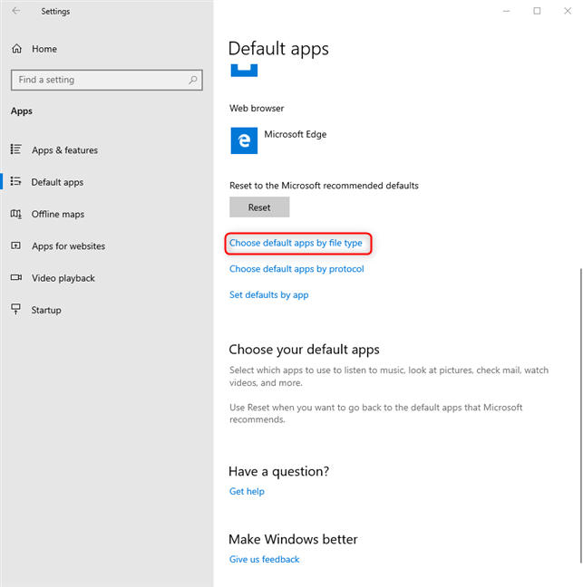 The complete guide to setting the default apps in Windows 10