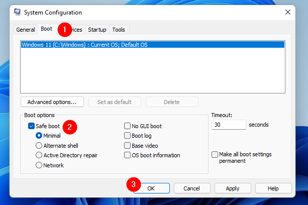 How to start Windows 11 in Safe Mode (8 ways)