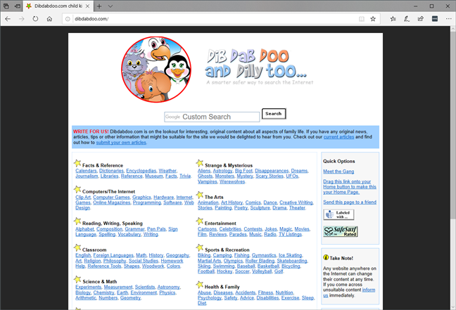 The 4 best search engines for children