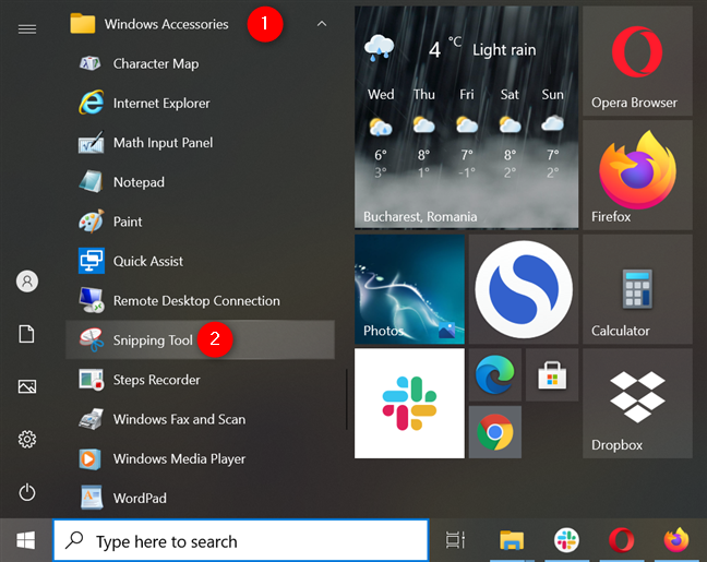 How to use the Snipping Tool for Windows 10 and Windows 7