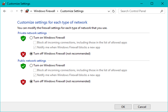 Simple questions: What is the Windows Firewall and how to turn it on or off?