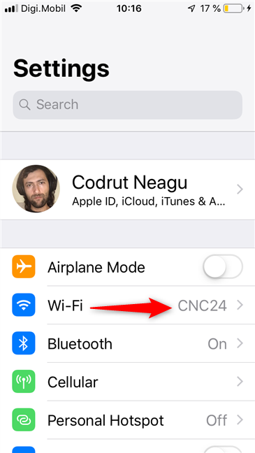 How to set the use of a proxy server for Wi-Fi, on an iPhone or an iPad