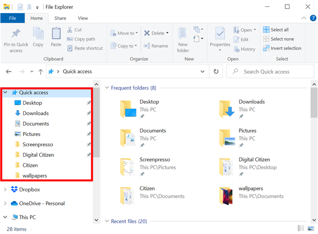 The Quick Access Toolbar in Windows 10: All you need to know