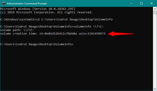 2 ways to find out when a partition was created in Windows