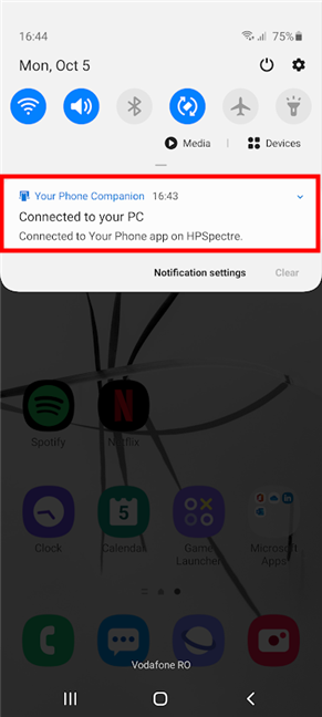 How to connect Android to Windows 10 with Your Phone Companion