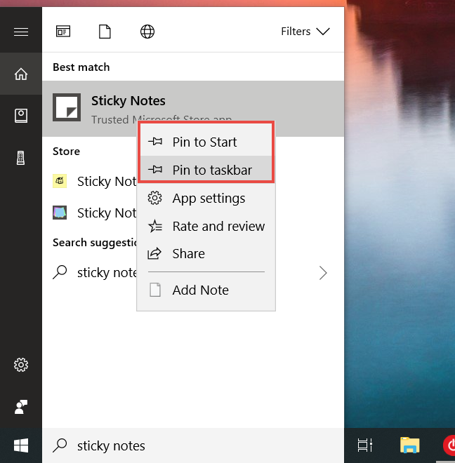 10 ways to start Sticky Notes in Windows (all versions)