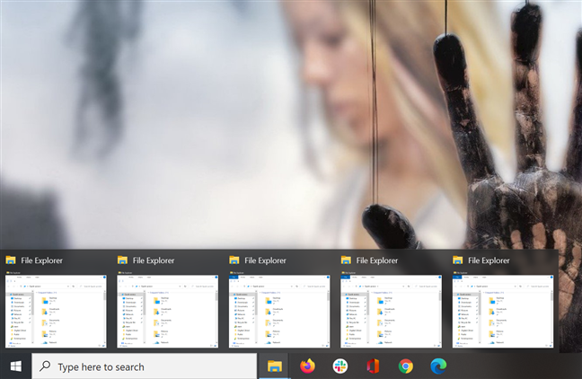 How to open multiple windows of the same app in Windows 10