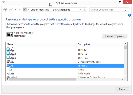 How To Change File Associations In Windows 7 And Windows 8.1