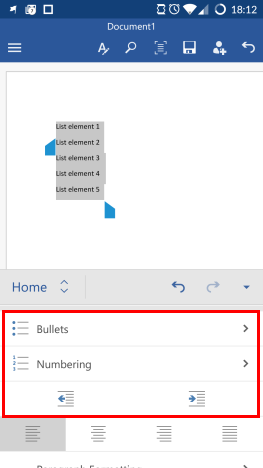 How To Create Lists In Microsoft Word For Android