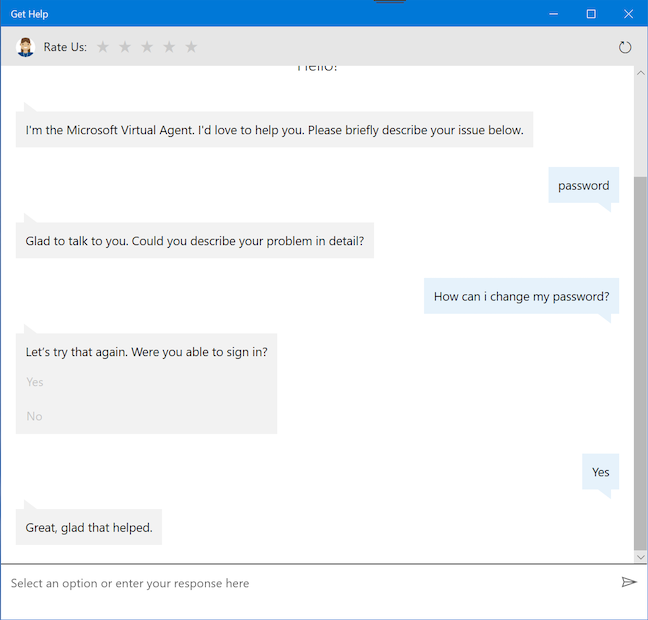 How to use the Get Help app in Windows 10 to contact Microsofts support service