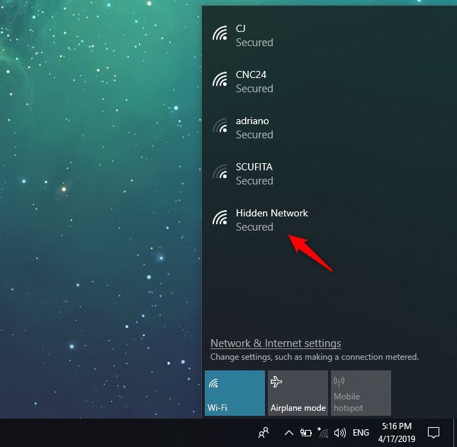 3 ways to connect to hidden Wi-Fi networks in Windows 10