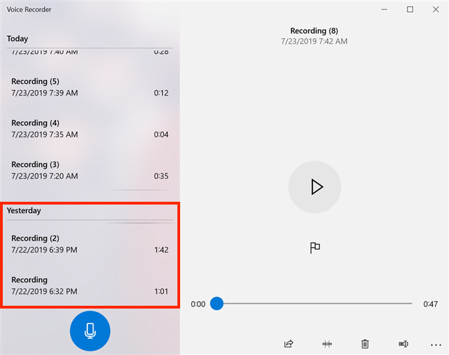 How to use the Voice Recorder in Windows 10 to record audio