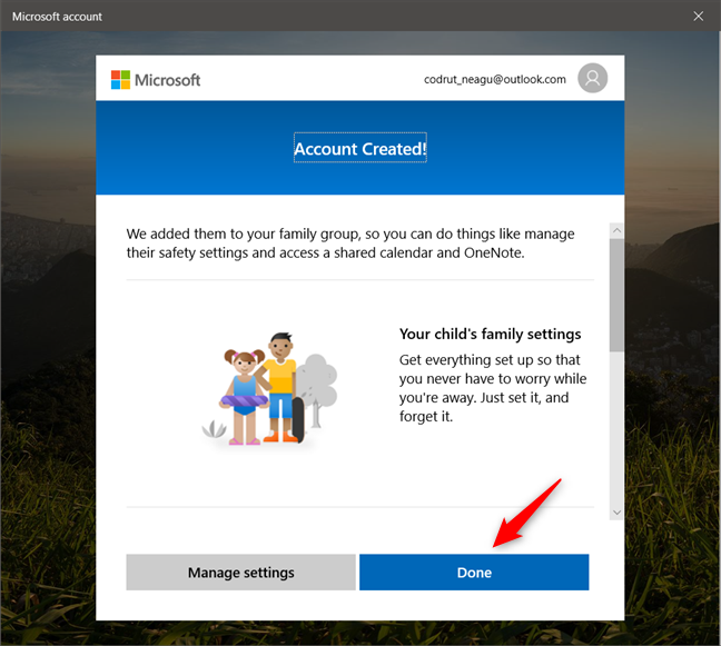 How to add a child account to your Windows 10 PC