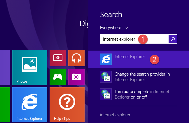 9 ways to start Internet Explorer in all Windows versions